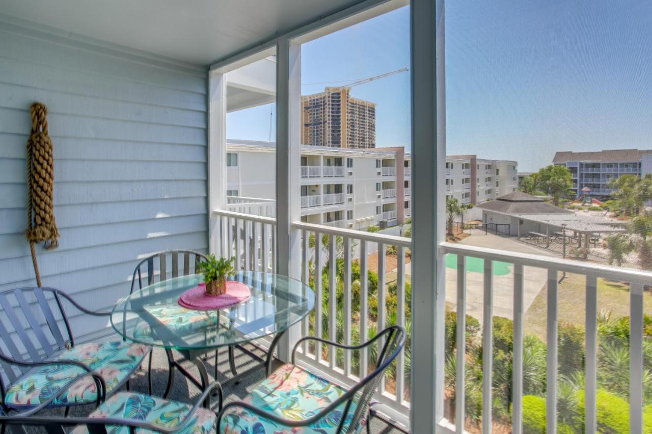 Myrtle Beach Condo With Screened Deck Walk To Beach ภายนอก รูปภาพ