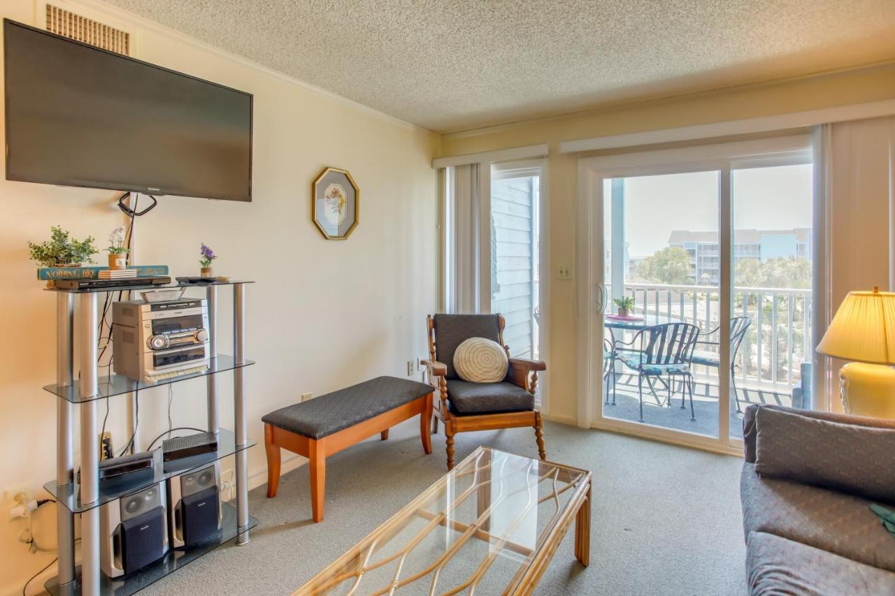 Myrtle Beach Condo With Screened Deck Walk To Beach ภายนอก รูปภาพ