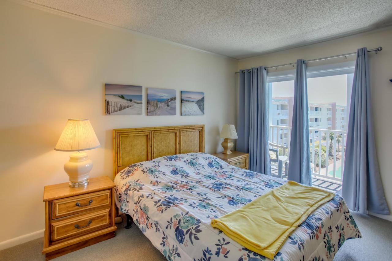 Myrtle Beach Condo With Screened Deck Walk To Beach ภายนอก รูปภาพ