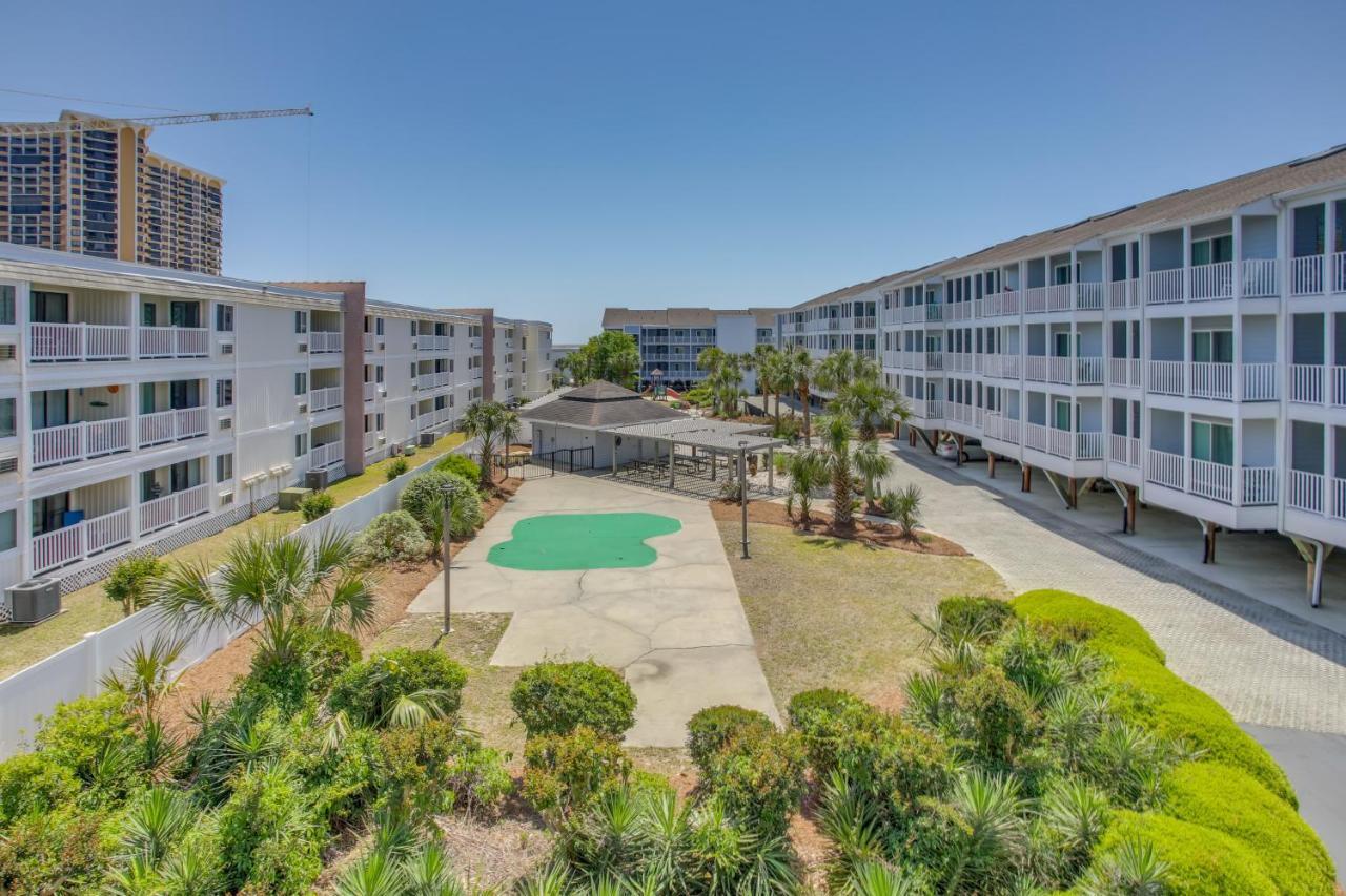 Myrtle Beach Condo With Screened Deck Walk To Beach ภายนอก รูปภาพ