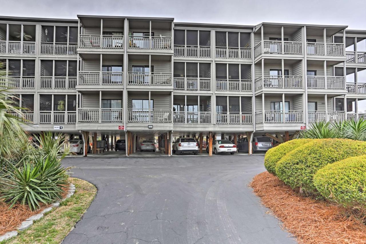 Myrtle Beach Condo With Screened Deck Walk To Beach ภายนอก รูปภาพ